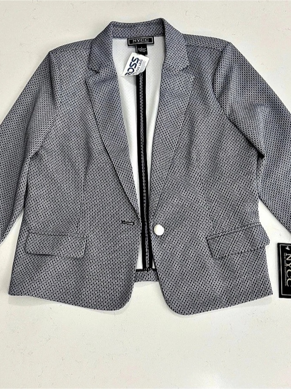 NYCC Black Blazer Size Large NWT